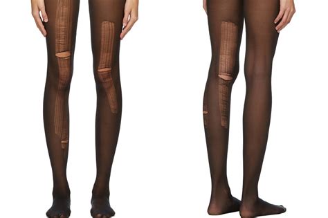 gucci hosen|Gucci ripped tights.